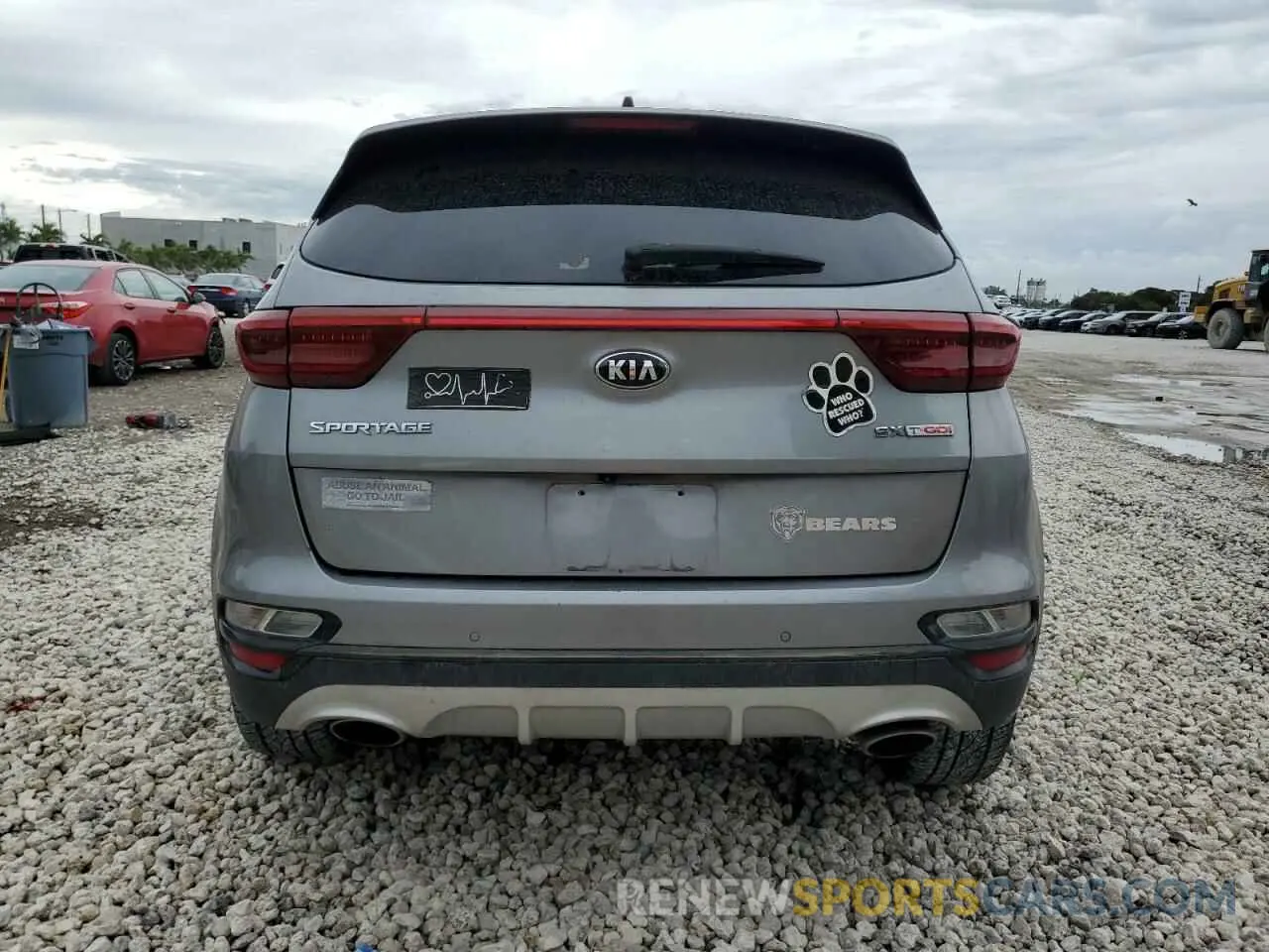 6 Фотография поврежденного автомобиля KNDPR3A66L7667921 KIA SPORTAGE 2020