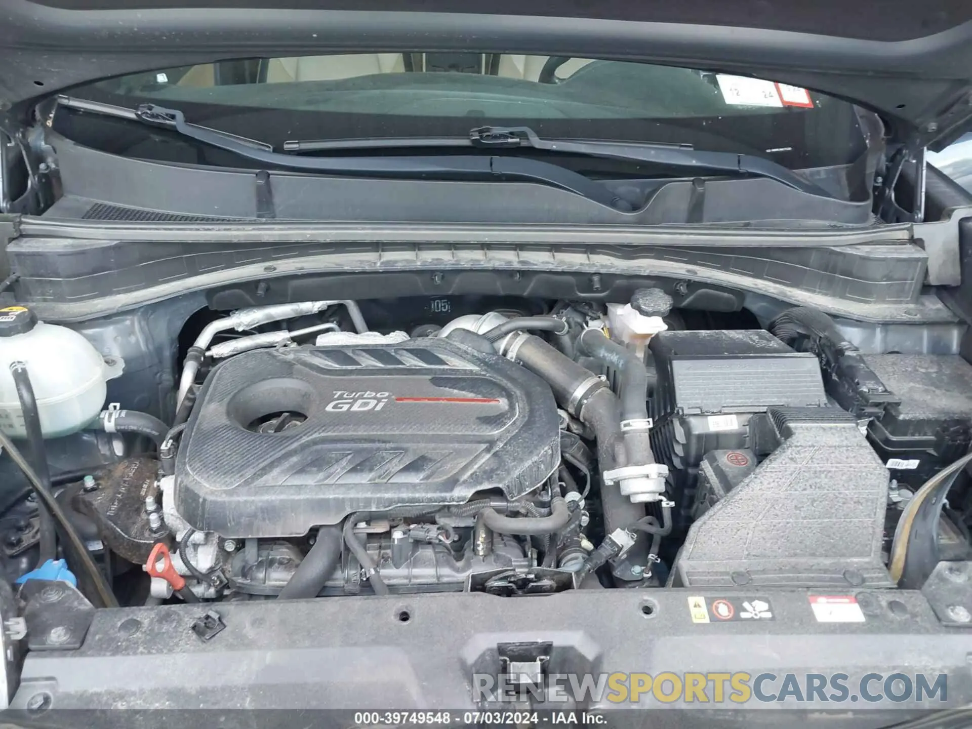 10 Photograph of a damaged car KNDPRCA66L7751205 KIA SPORTAGE 2020