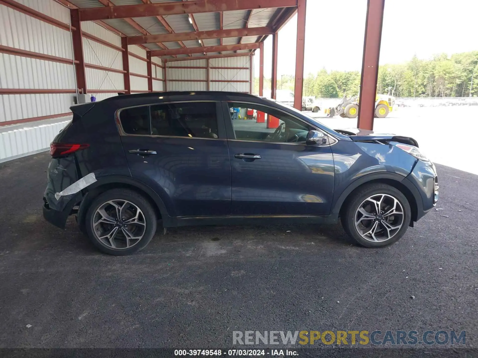 13 Photograph of a damaged car KNDPRCA66L7751205 KIA SPORTAGE 2020