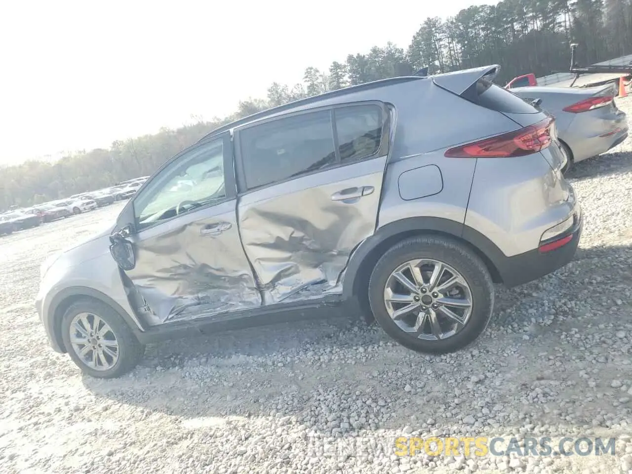 2 Photograph of a damaged car KNDP63AC2M7873771 KIA SPORTAGE 2021