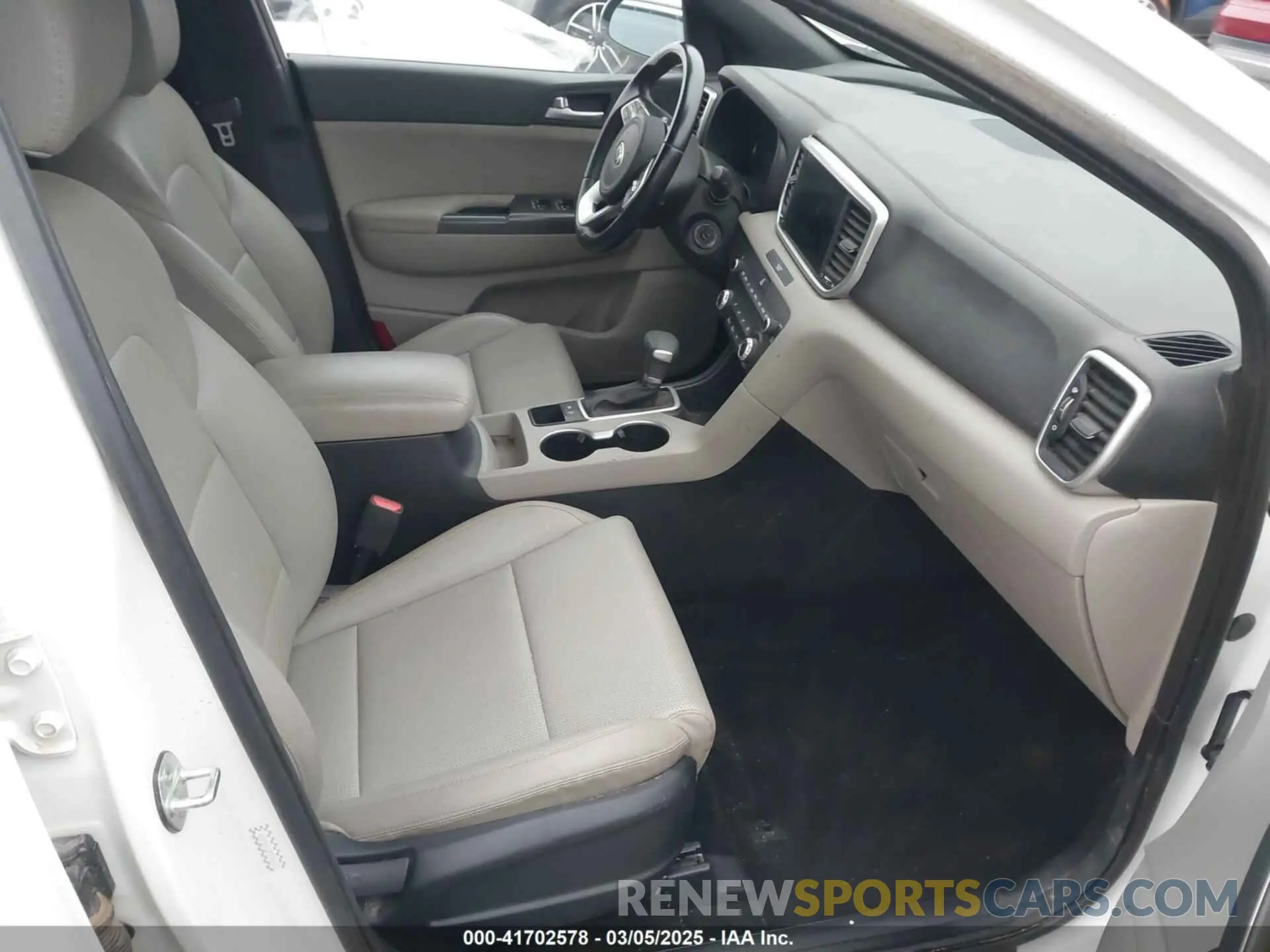 5 Фотография поврежденного автомобиля KNDP63AC2M7926839 KIA SPORTAGE 2021