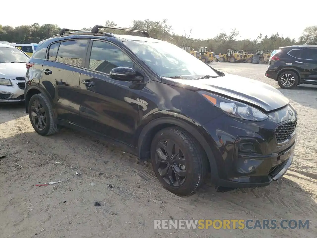 4 Photograph of a damaged car KNDP63AC9M7879809 KIA SPORTAGE 2021