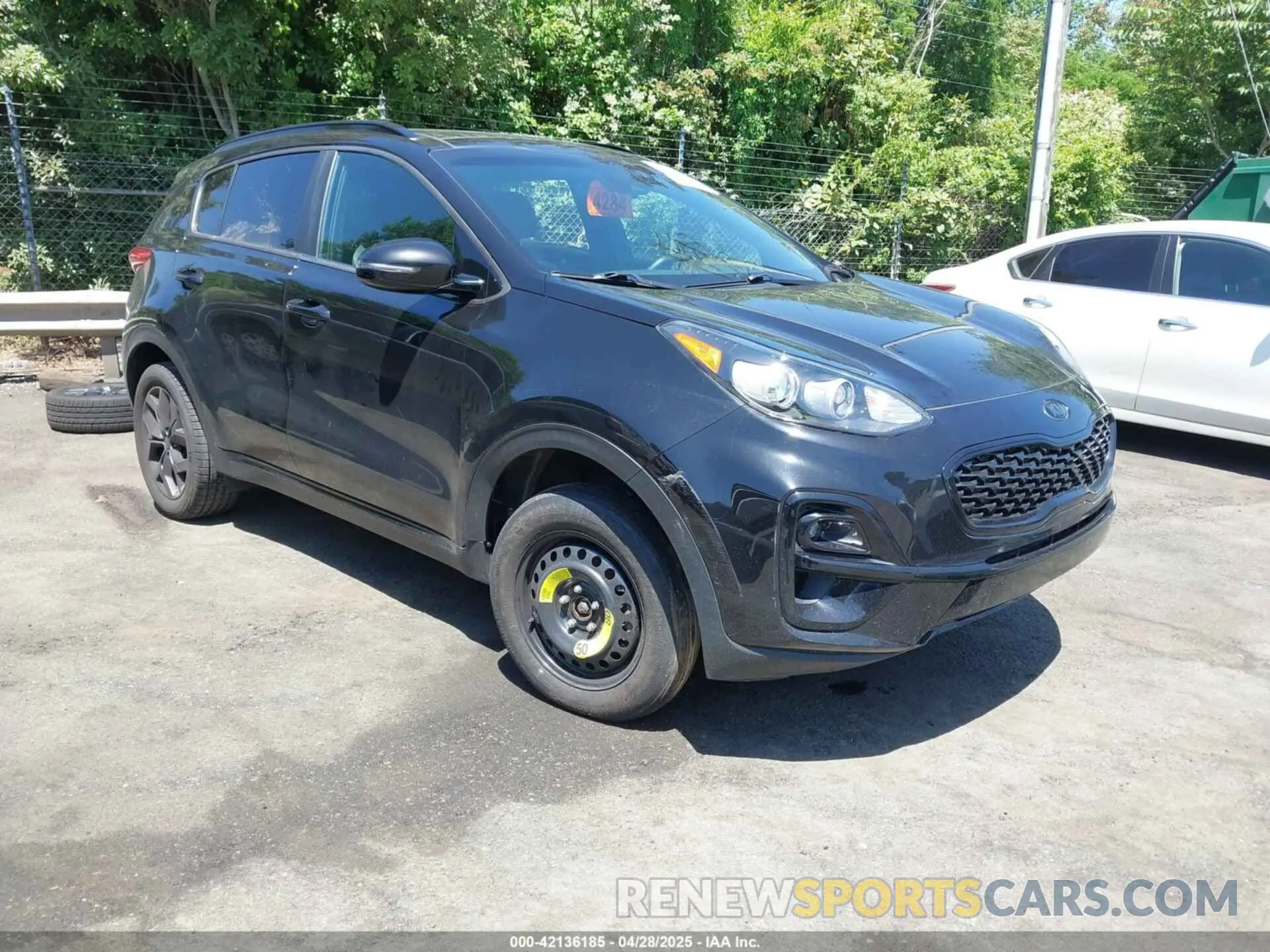 1 Photograph of a damaged car KNDP6CAC1M7852538 KIA SPORTAGE 2021