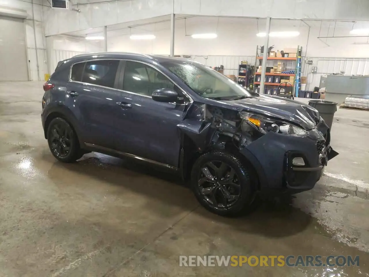 4 Photograph of a damaged car KNDP6CAC2M7844951 KIA SPORTAGE 2021