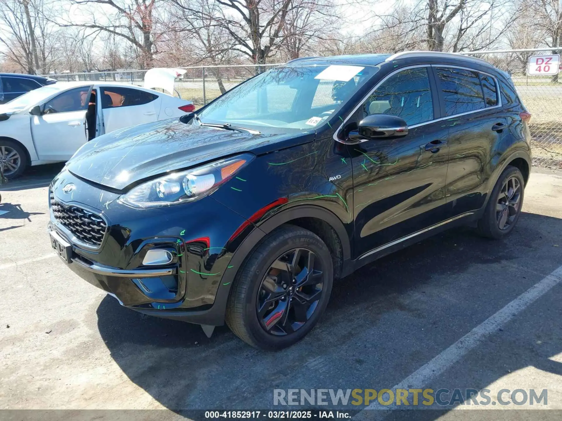 2 Photograph of a damaged car KNDP6CAC6M7887592 KIA SPORTAGE 2021