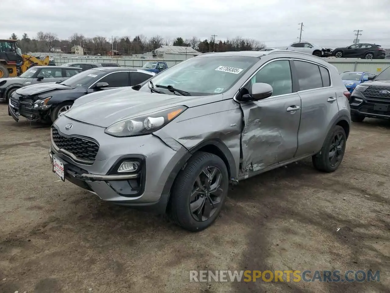 1 Фотография поврежденного автомобиля KNDP6CAC7M7888945 KIA SPORTAGE 2021