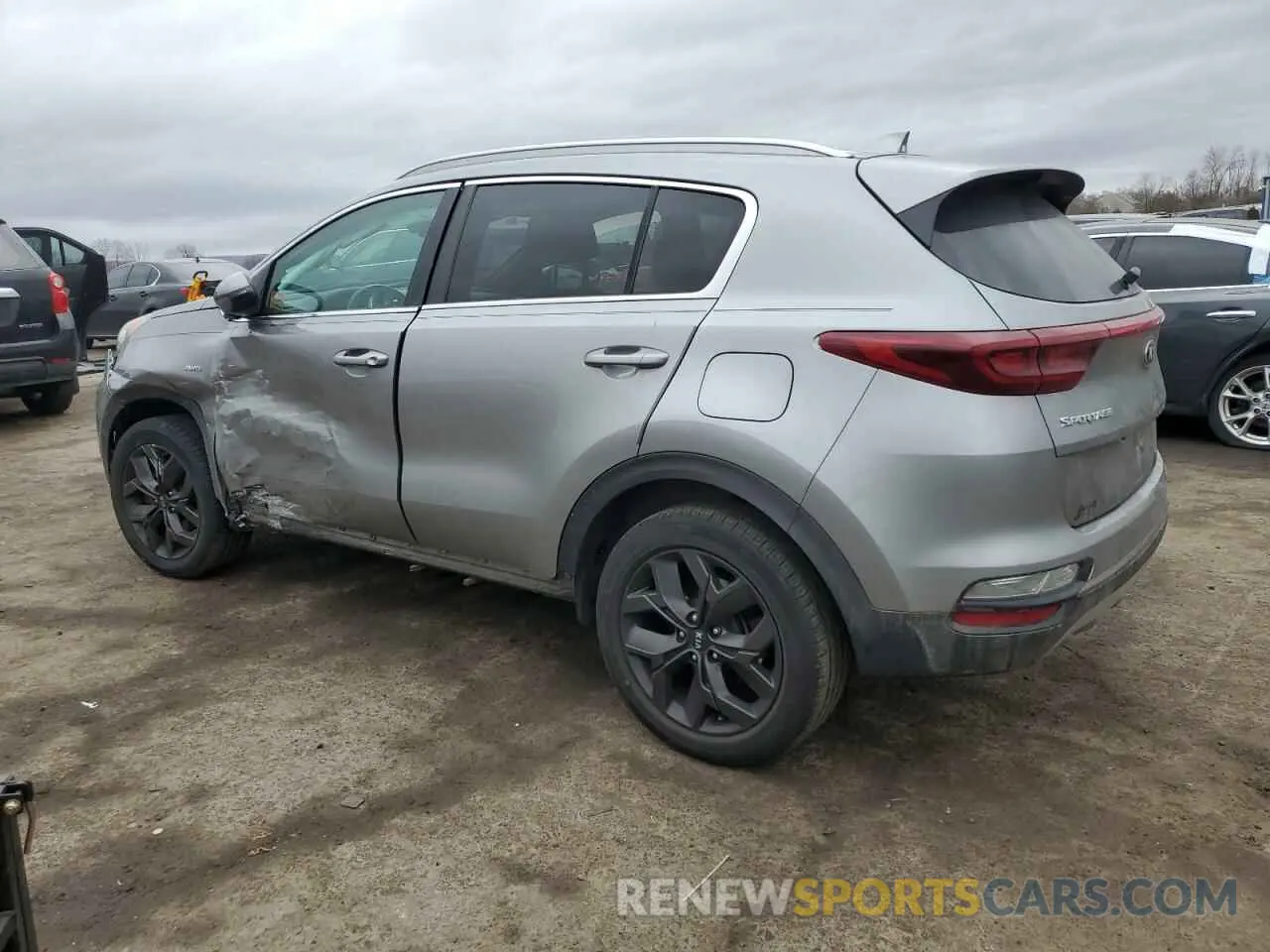 2 Фотография поврежденного автомобиля KNDP6CAC7M7888945 KIA SPORTAGE 2021