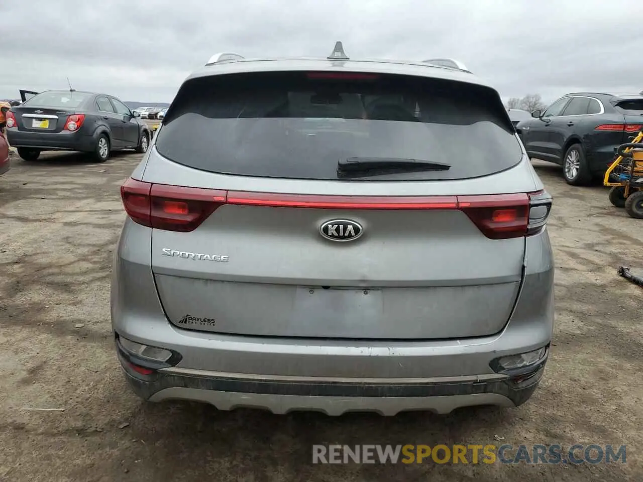 6 Фотография поврежденного автомобиля KNDP6CAC7M7888945 KIA SPORTAGE 2021