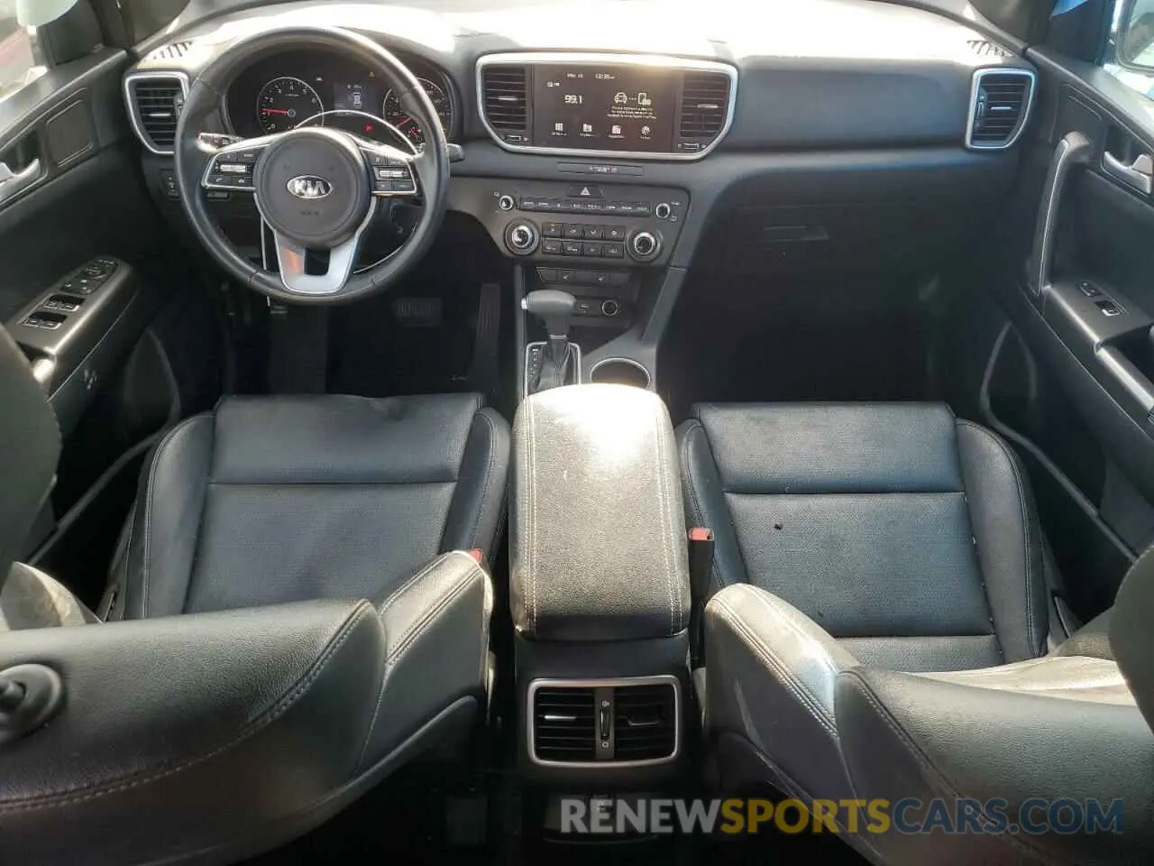 8 Фотография поврежденного автомобиля KNDP6CAC7M7888945 KIA SPORTAGE 2021