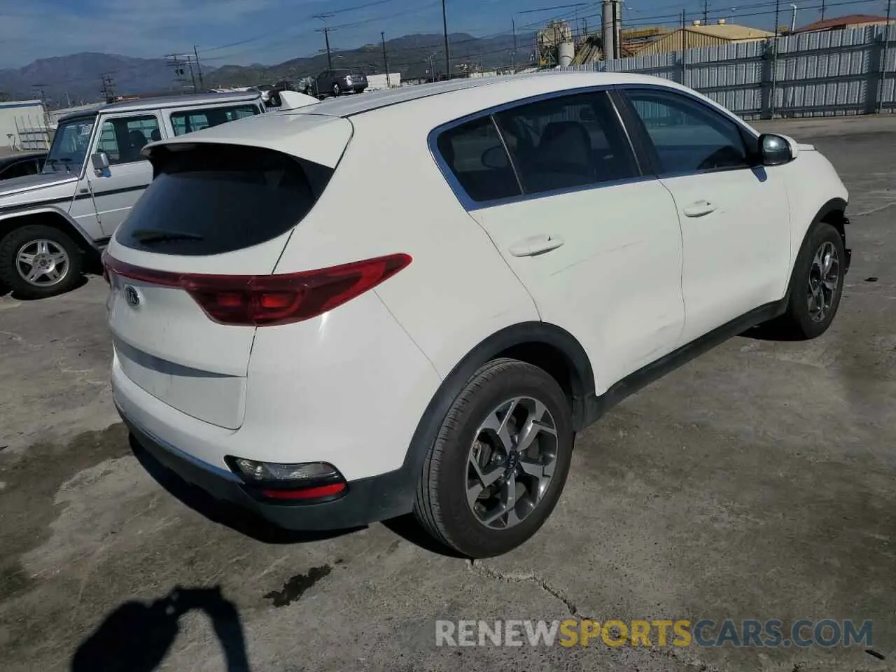 3 Фотография поврежденного автомобиля KNDPM3AC0M7874889 KIA SPORTAGE 2021