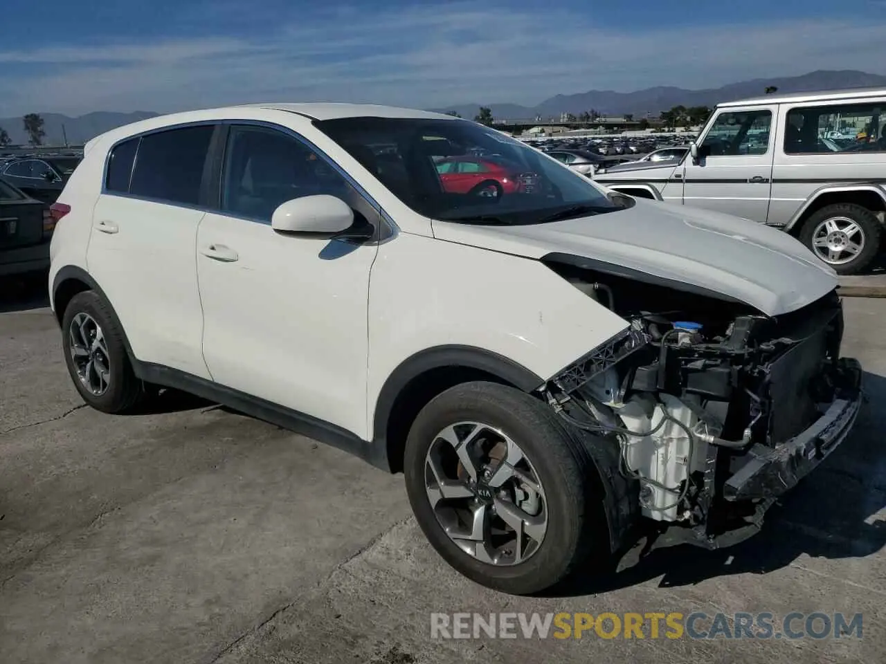 4 Фотография поврежденного автомобиля KNDPM3AC0M7874889 KIA SPORTAGE 2021