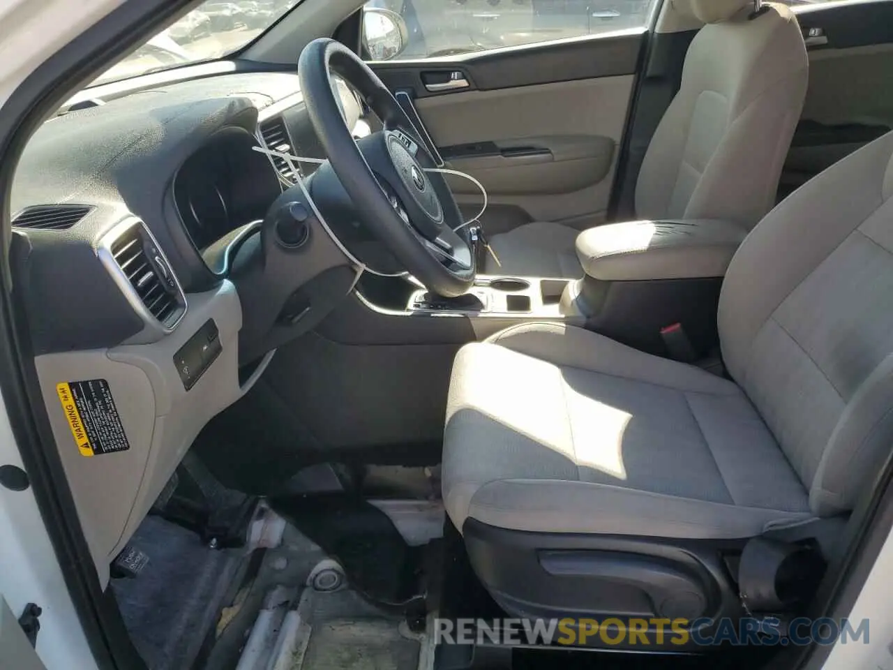 7 Фотография поврежденного автомобиля KNDPM3AC0M7874889 KIA SPORTAGE 2021
