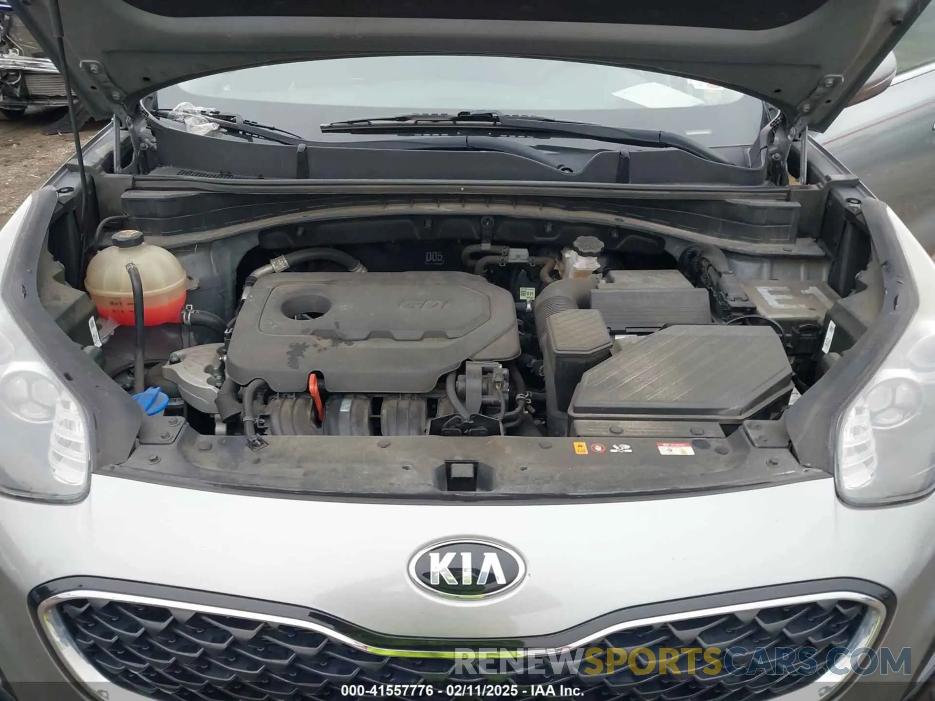 10 Фотография поврежденного автомобиля KNDPM3AC0M7878389 KIA SPORTAGE 2021