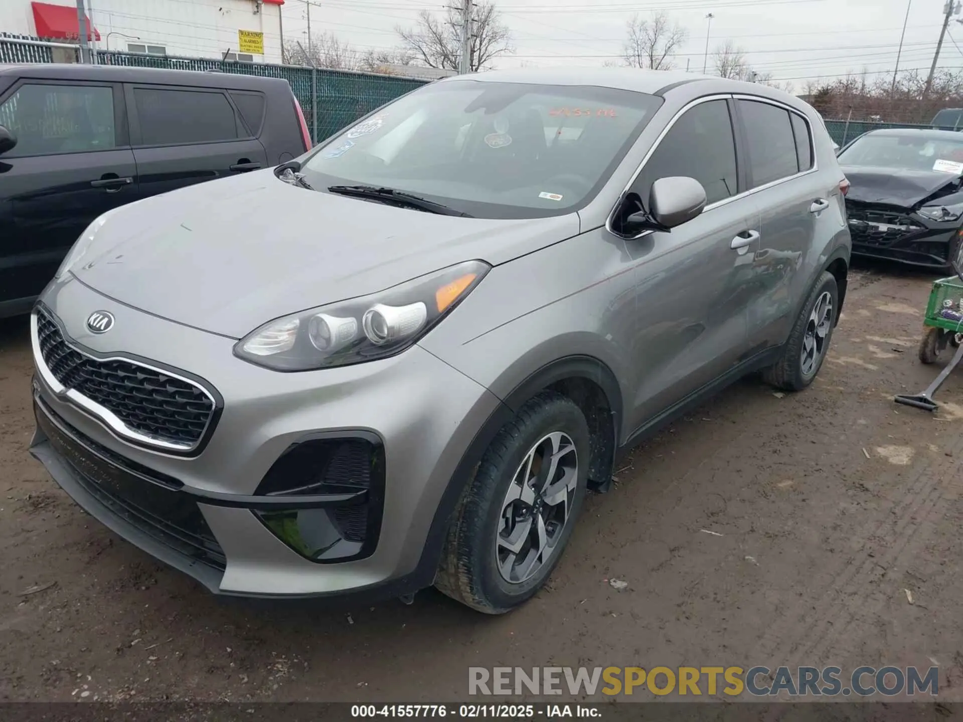 2 Фотография поврежденного автомобиля KNDPM3AC0M7878389 KIA SPORTAGE 2021