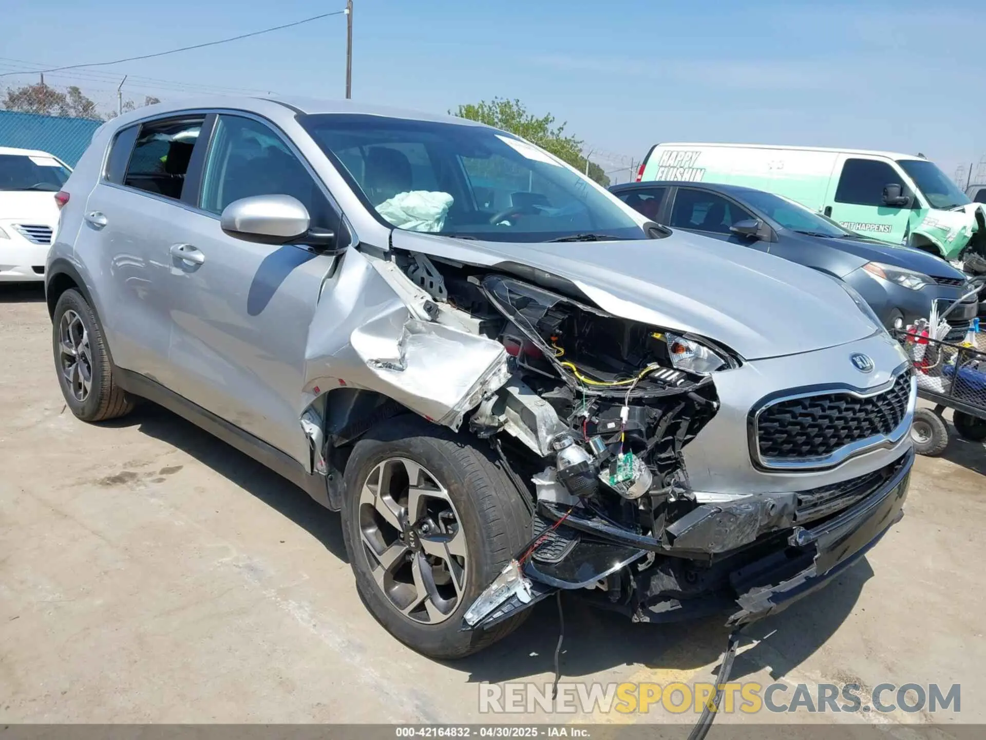 1 Фотография поврежденного автомобиля KNDPM3AC0M7916235 KIA SPORTAGE 2021