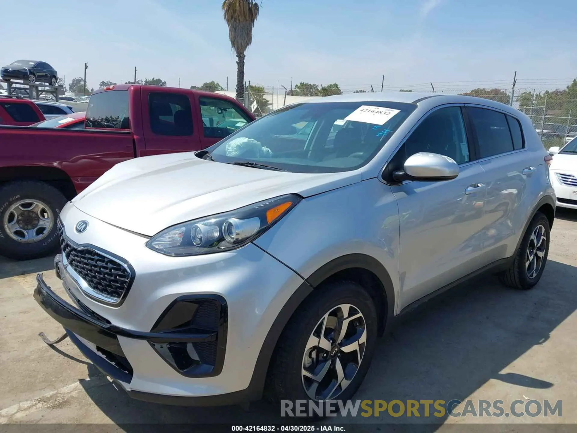 2 Фотография поврежденного автомобиля KNDPM3AC0M7916235 KIA SPORTAGE 2021