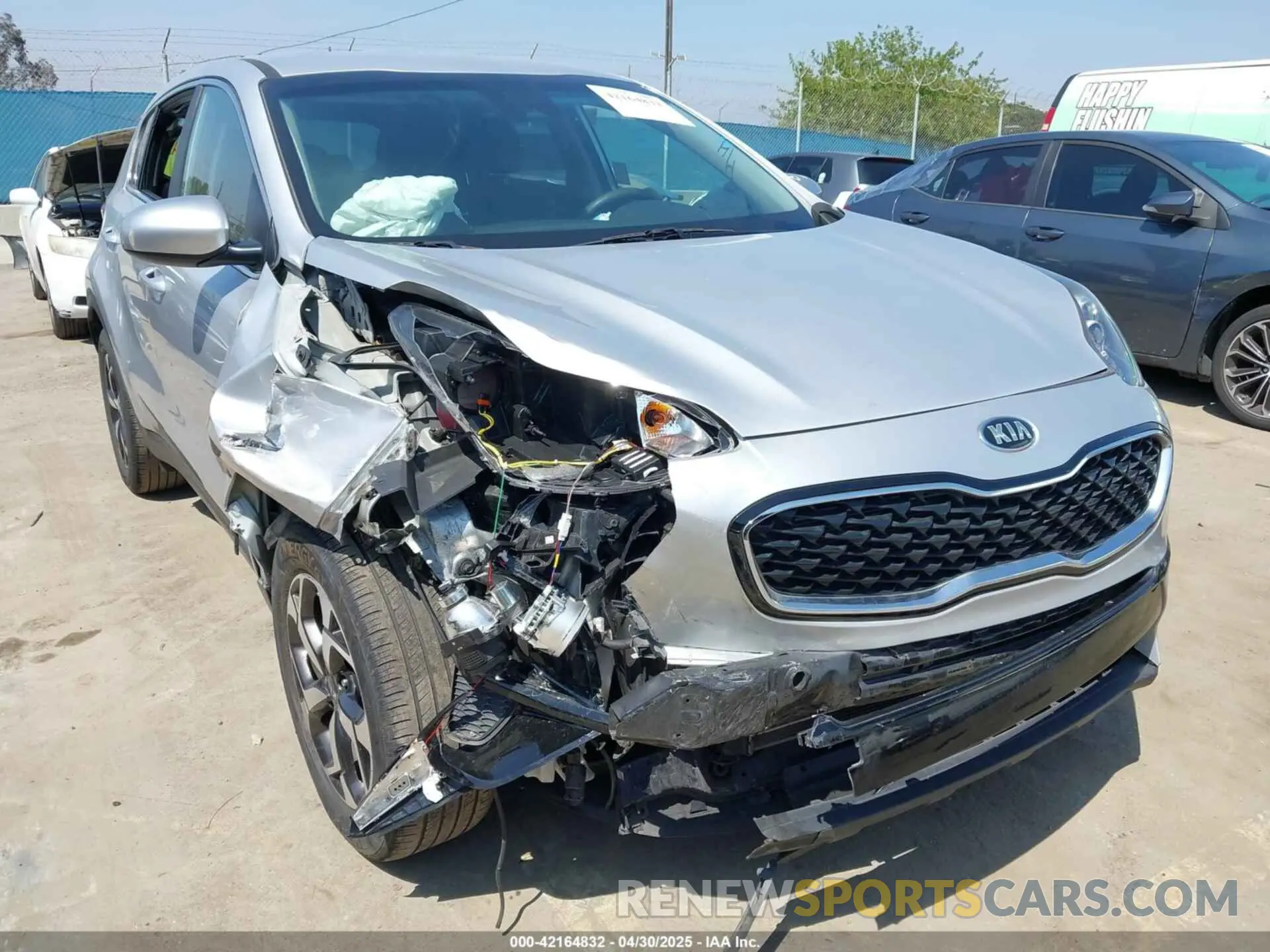6 Фотография поврежденного автомобиля KNDPM3AC0M7916235 KIA SPORTAGE 2021