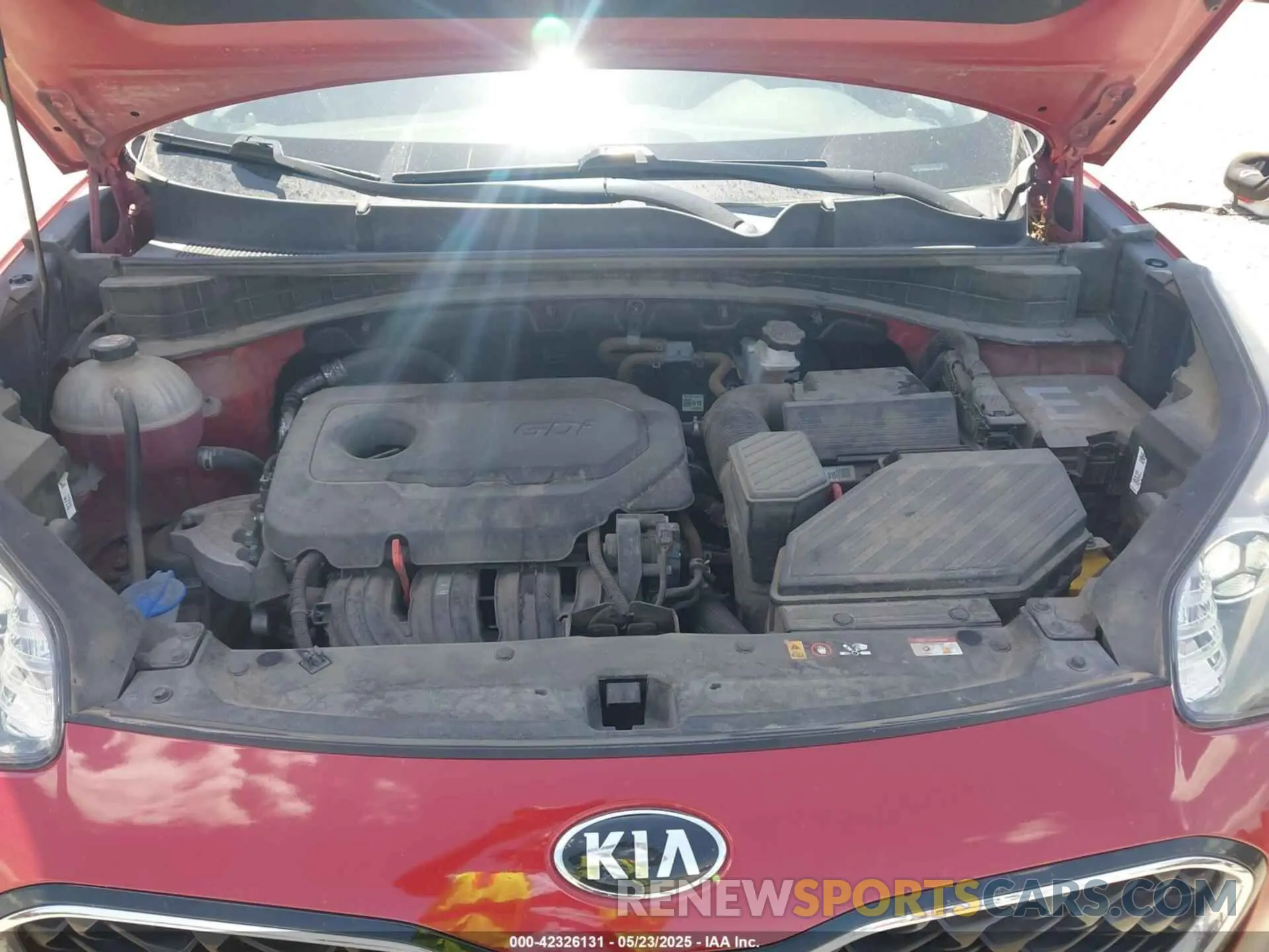 10 Photograph of a damaged car KNDPM3AC1M7873721 KIA SPORTAGE 2021