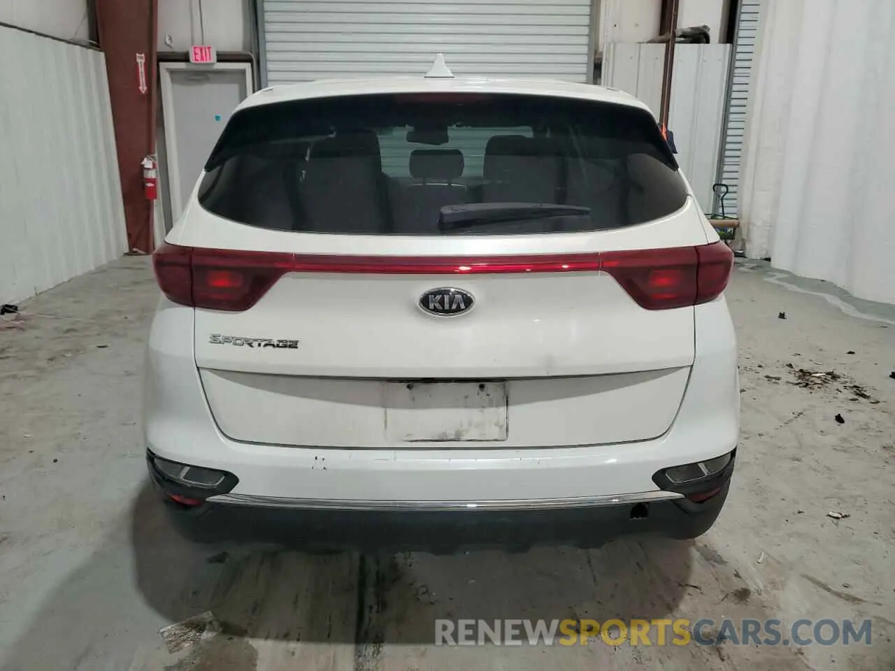 6 Photograph of a damaged car KNDPM3AC1M7929981 KIA SPORTAGE 2021