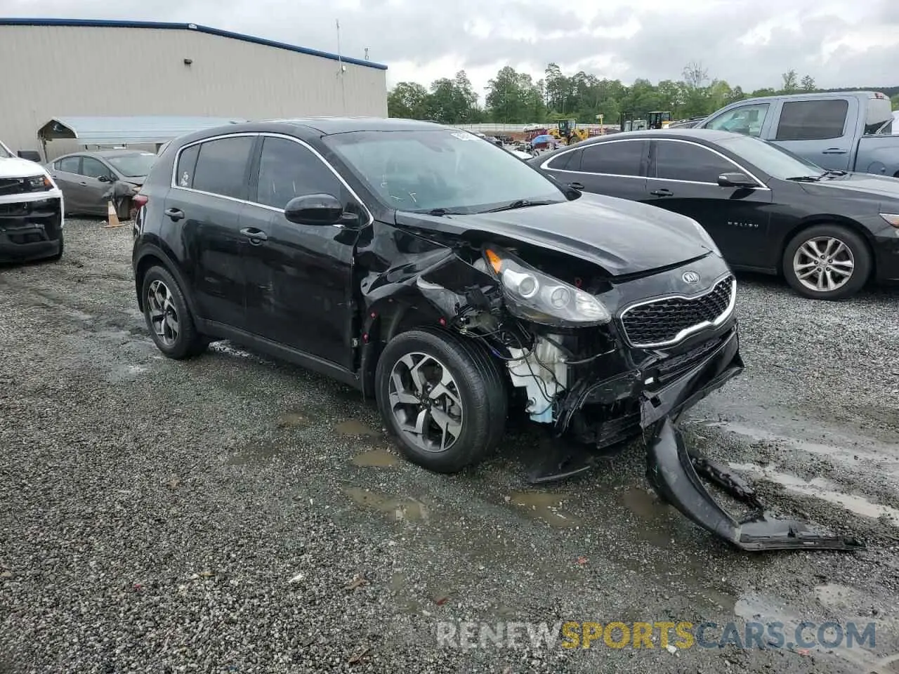 4 Photograph of a damaged car KNDPM3AC1M7942827 KIA SPORTAGE 2021