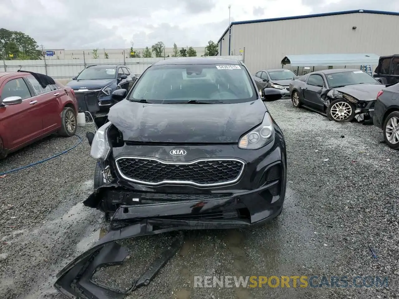 5 Photograph of a damaged car KNDPM3AC1M7942827 KIA SPORTAGE 2021