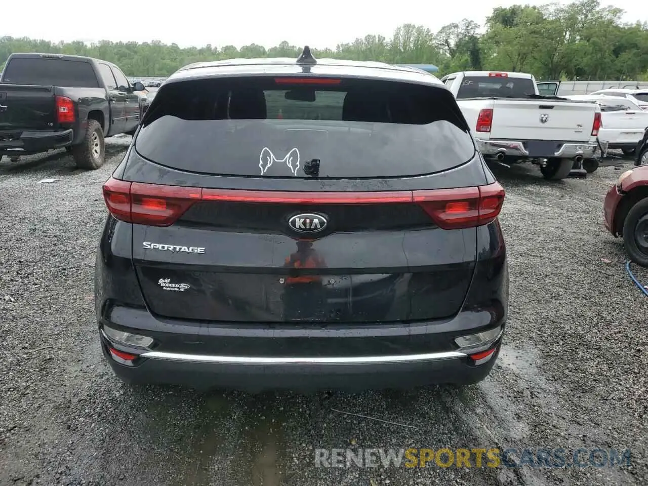 6 Photograph of a damaged car KNDPM3AC1M7942827 KIA SPORTAGE 2021