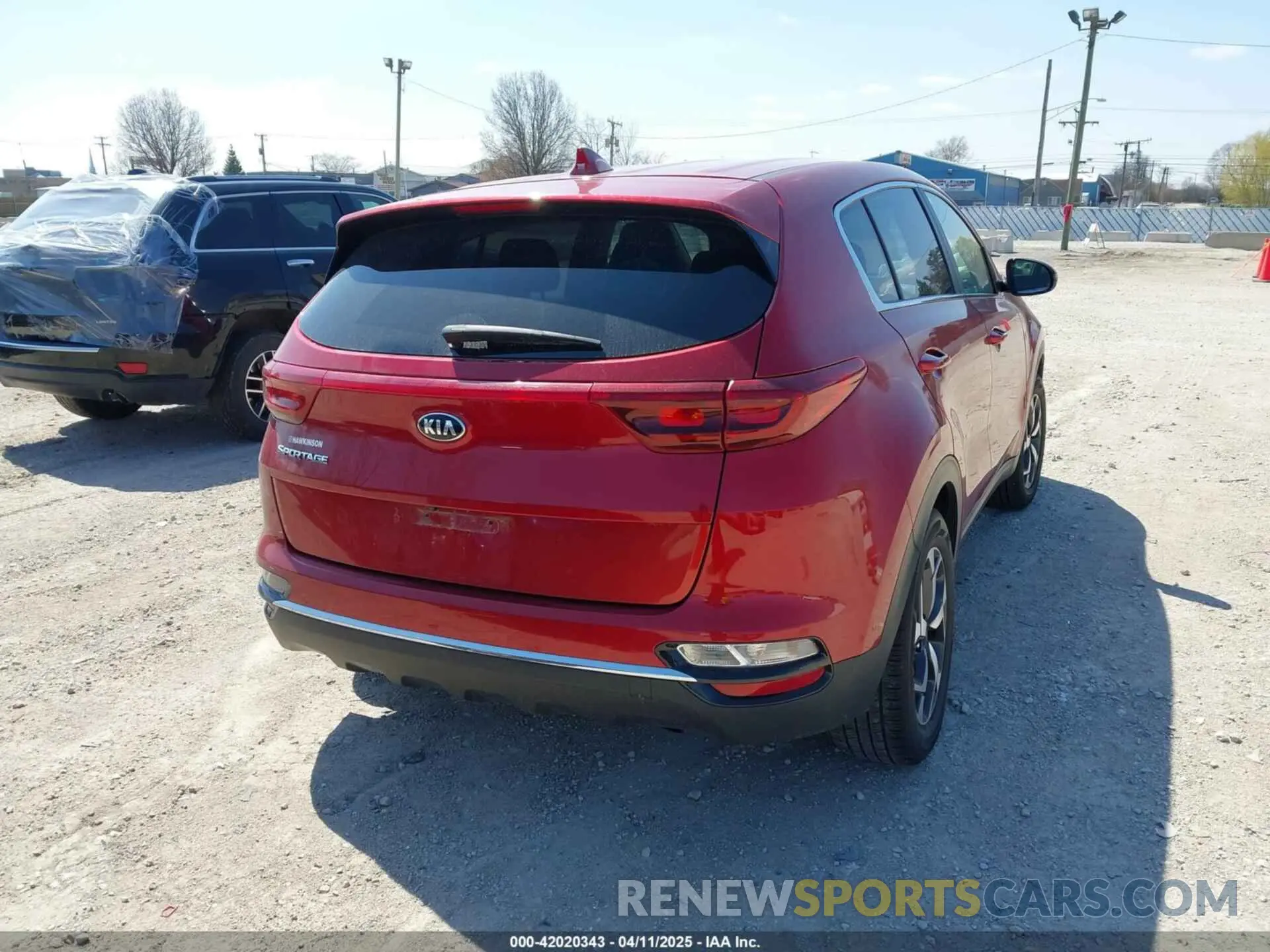 4 Photograph of a damaged car KNDPM3AC2M7861514 KIA SPORTAGE 2021