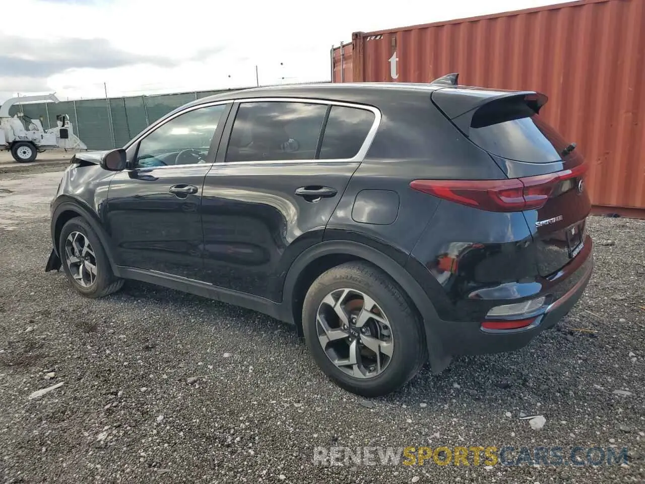 2 Photograph of a damaged car KNDPM3AC2M7874313 KIA SPORTAGE 2021