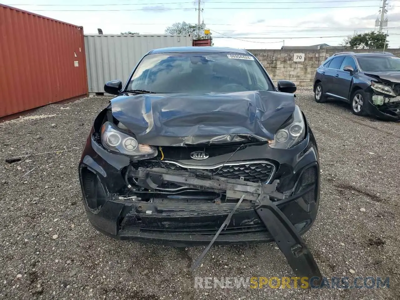5 Photograph of a damaged car KNDPM3AC2M7874313 KIA SPORTAGE 2021