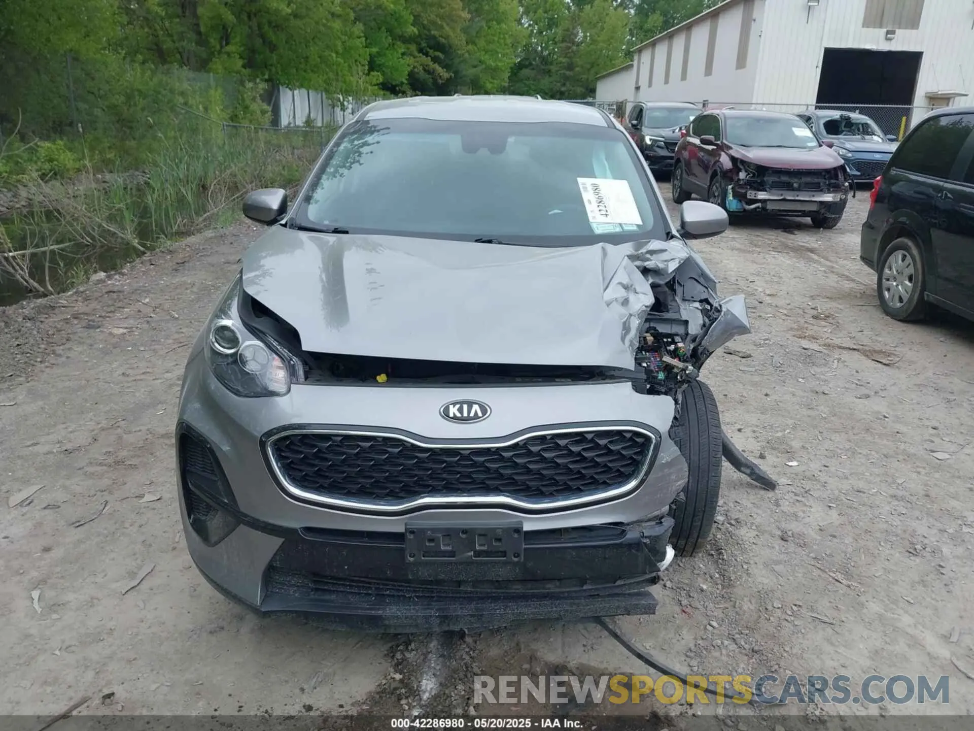 12 Photograph of a damaged car KNDPM3AC2M7887935 KIA SPORTAGE 2021