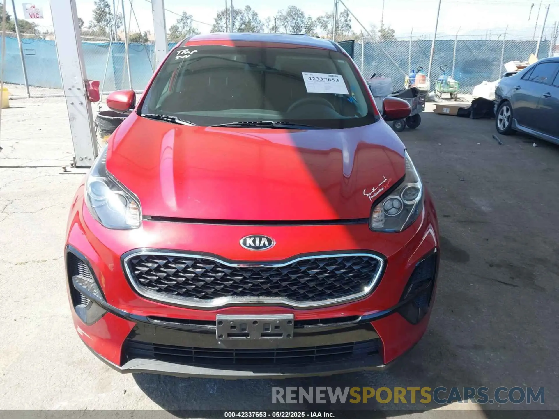 12 Фотография поврежденного автомобиля KNDPM3AC3M7843829 KIA SPORTAGE 2021