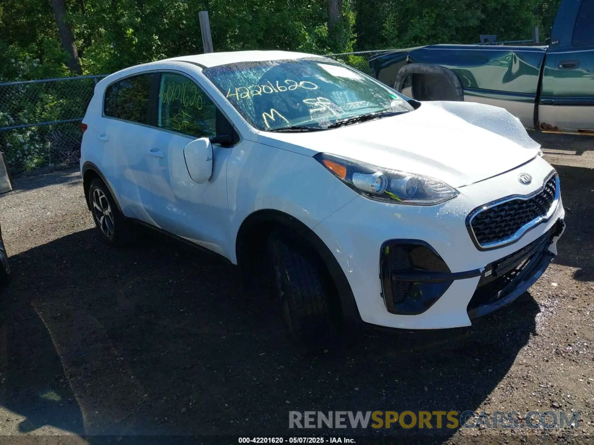 1 Photograph of a damaged car KNDPM3AC3M7845709 KIA SPORTAGE 2021