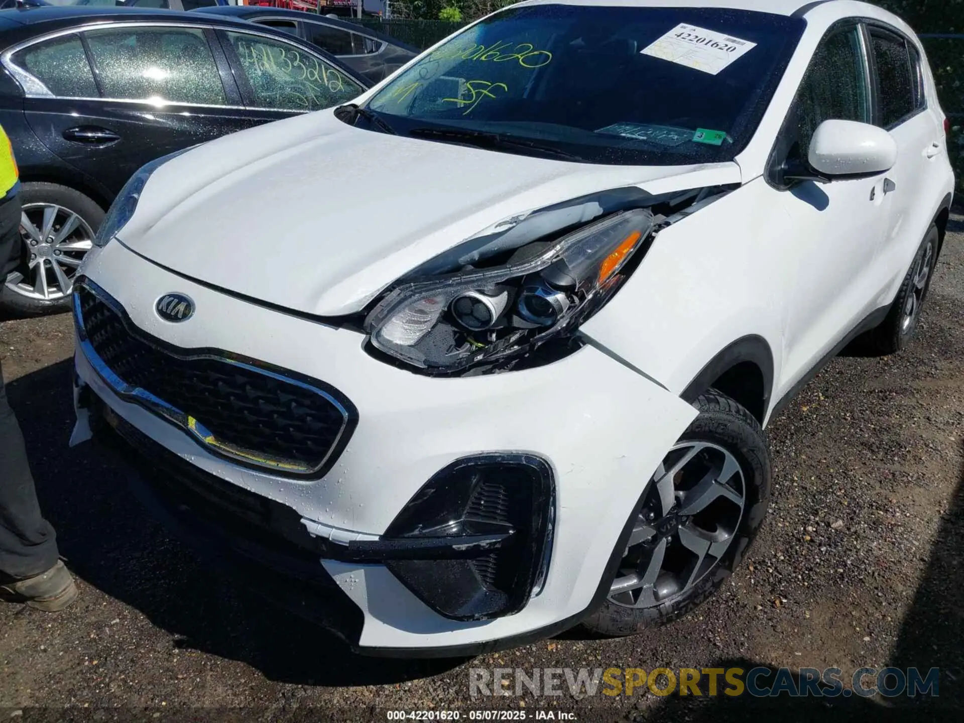 6 Photograph of a damaged car KNDPM3AC3M7845709 KIA SPORTAGE 2021