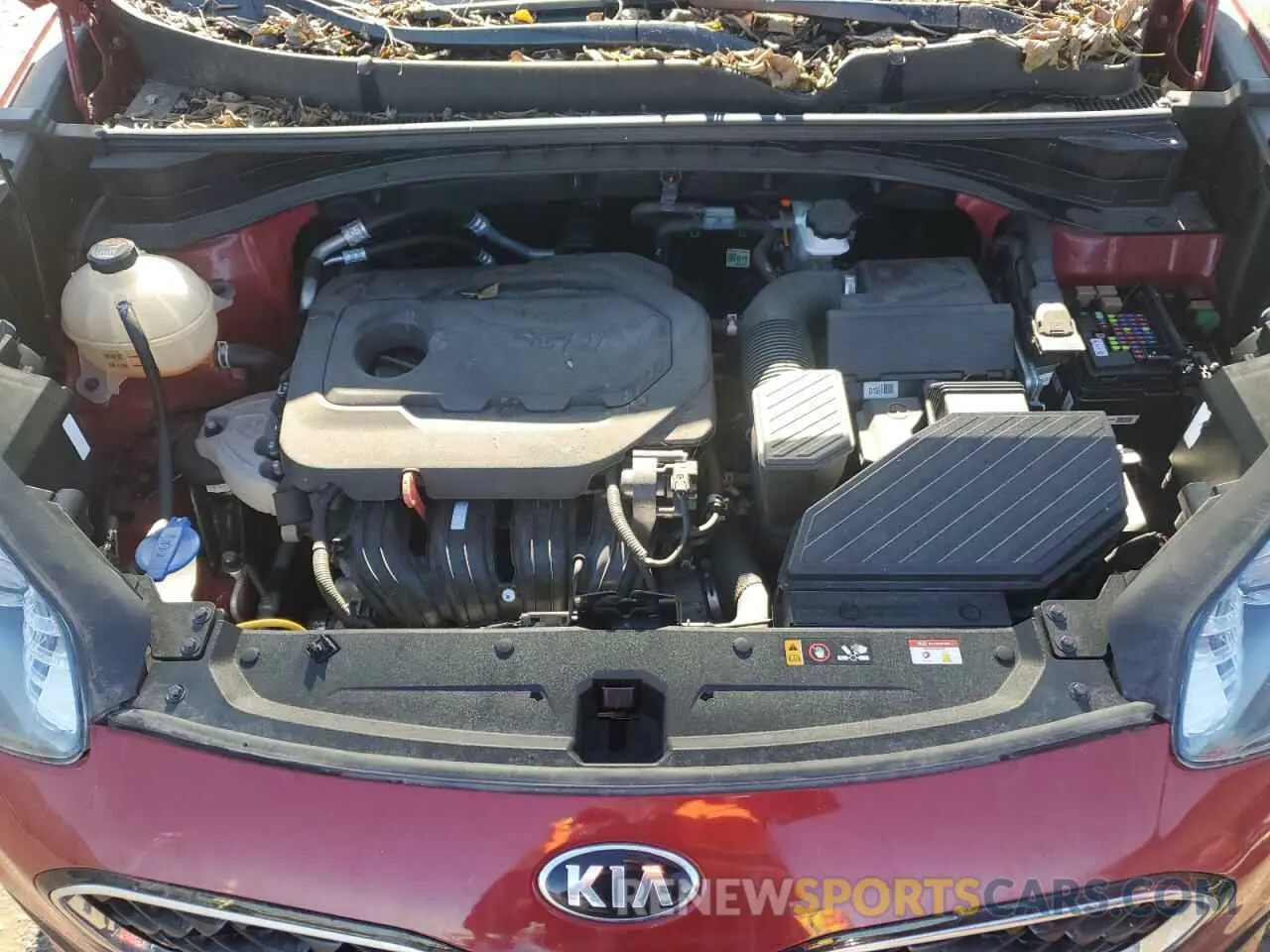 12 Фотография поврежденного автомобиля KNDPM3AC3M7861263 KIA SPORTAGE 2021