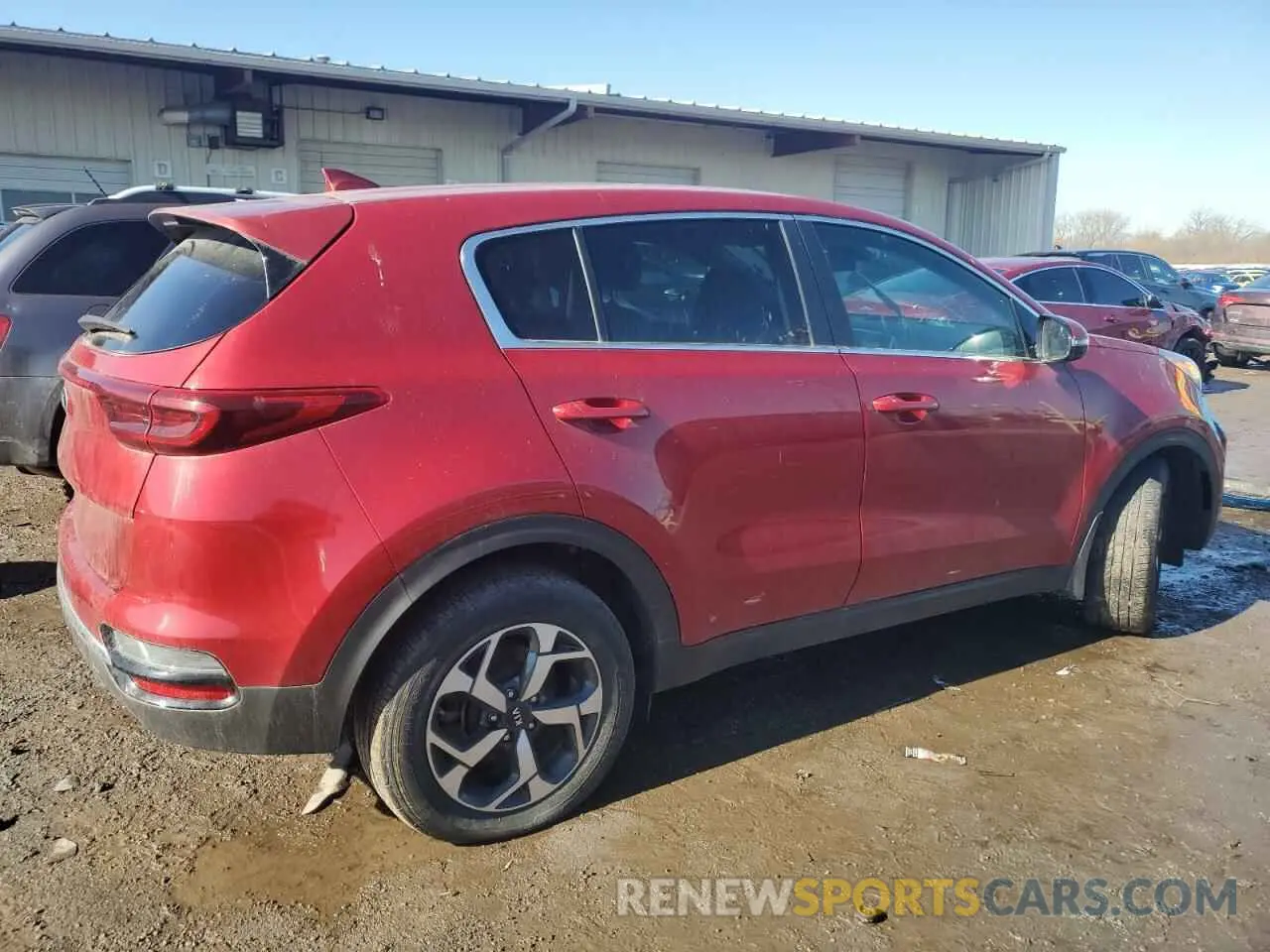 3 Фотография поврежденного автомобиля KNDPM3AC3M7861263 KIA SPORTAGE 2021
