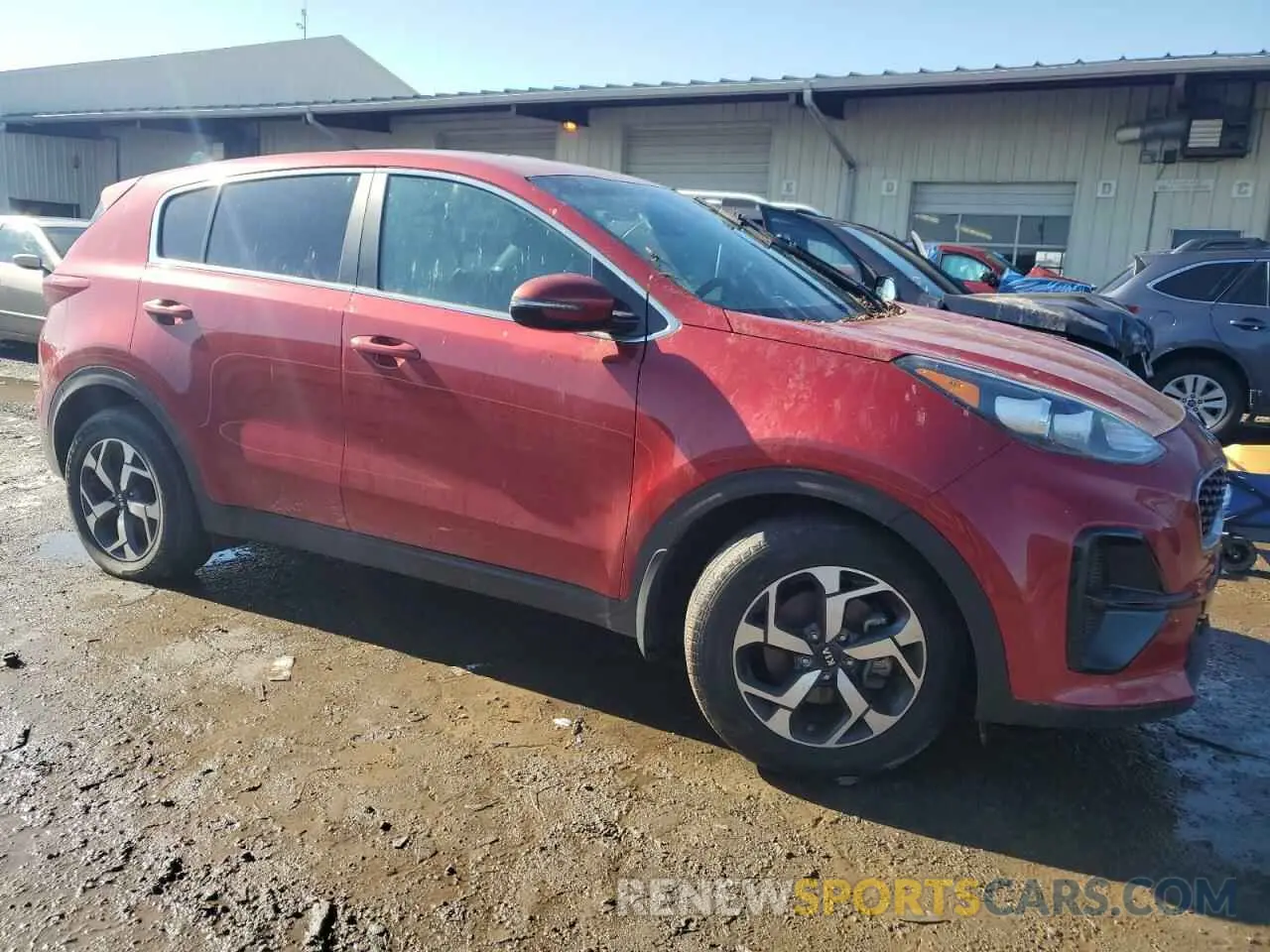 4 Фотография поврежденного автомобиля KNDPM3AC3M7861263 KIA SPORTAGE 2021