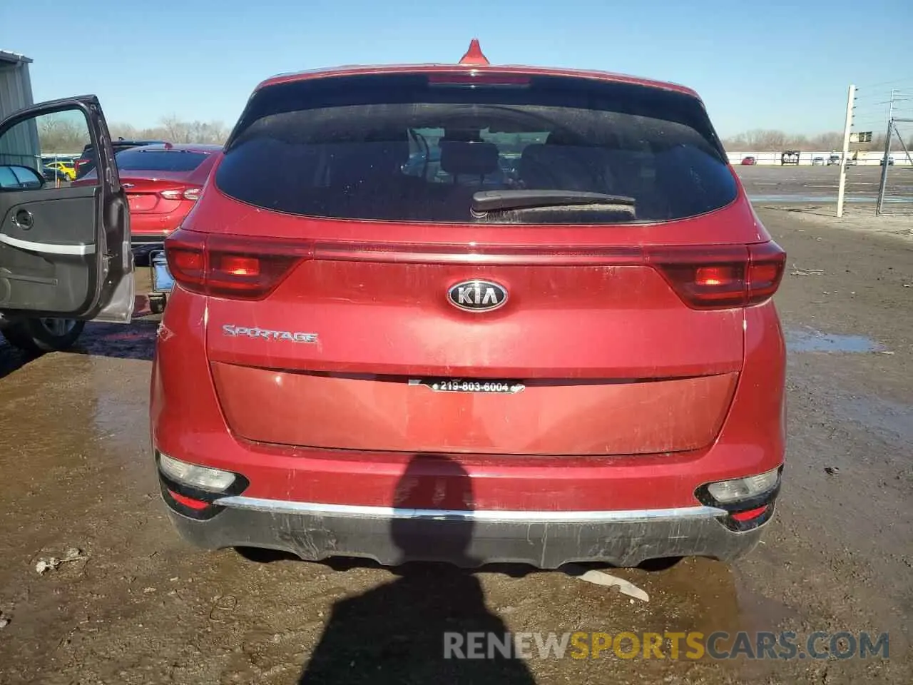 6 Фотография поврежденного автомобиля KNDPM3AC3M7861263 KIA SPORTAGE 2021