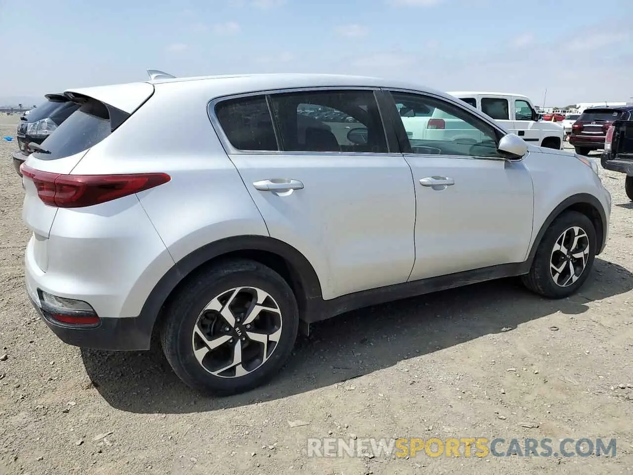 3 Фотография поврежденного автомобиля KNDPM3AC3M7863045 KIA SPORTAGE 2021