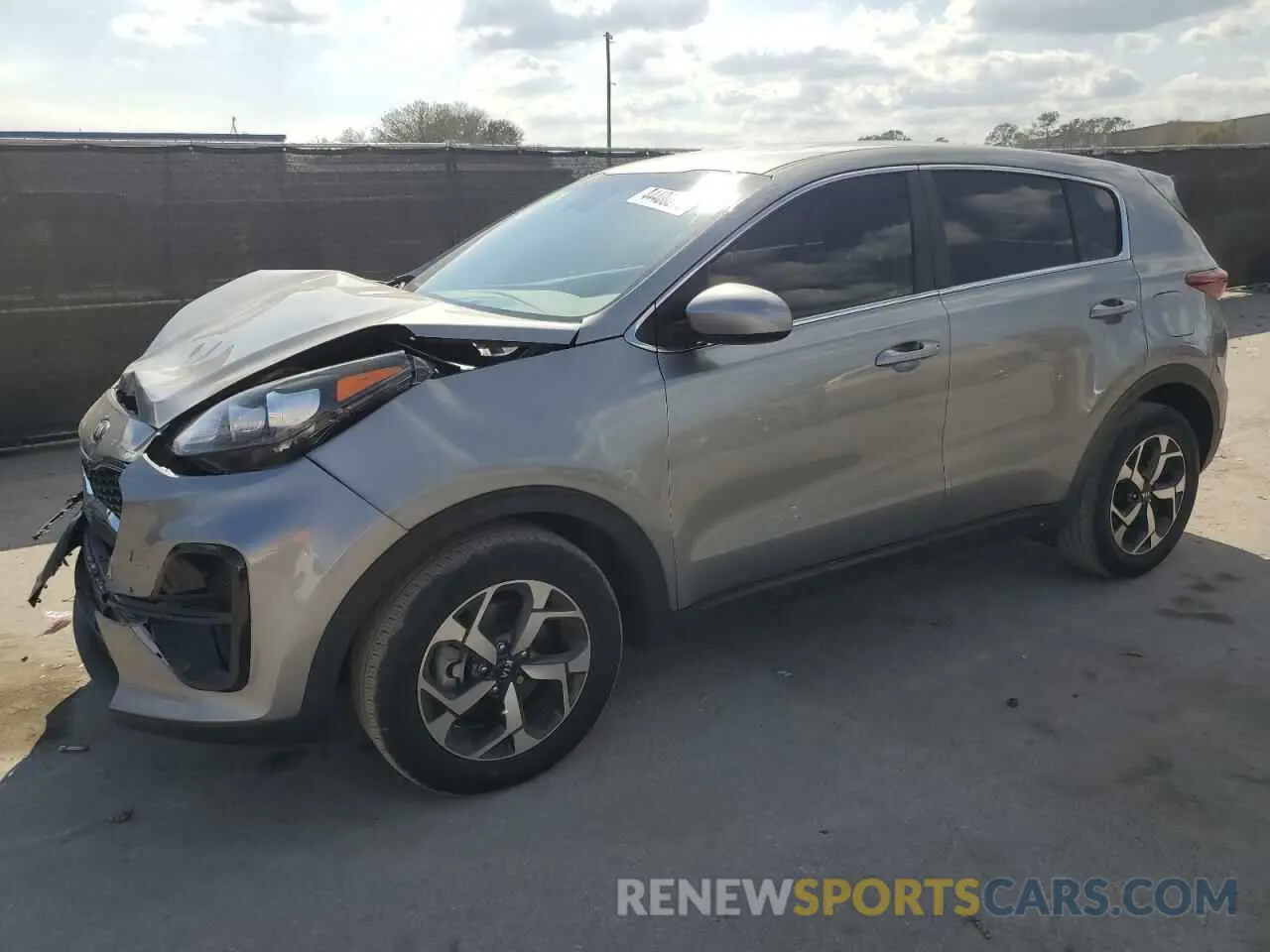 1 Photograph of a damaged car KNDPM3AC3M7940061 KIA SPORTAGE 2021