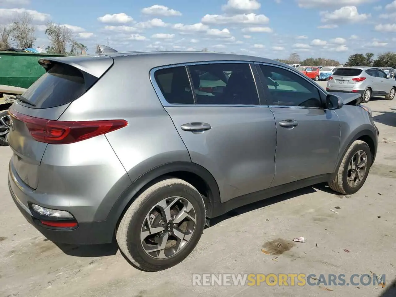 3 Photograph of a damaged car KNDPM3AC3M7940061 KIA SPORTAGE 2021
