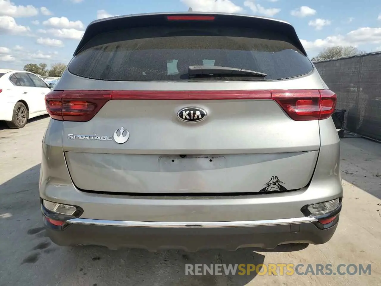 6 Photograph of a damaged car KNDPM3AC3M7940061 KIA SPORTAGE 2021