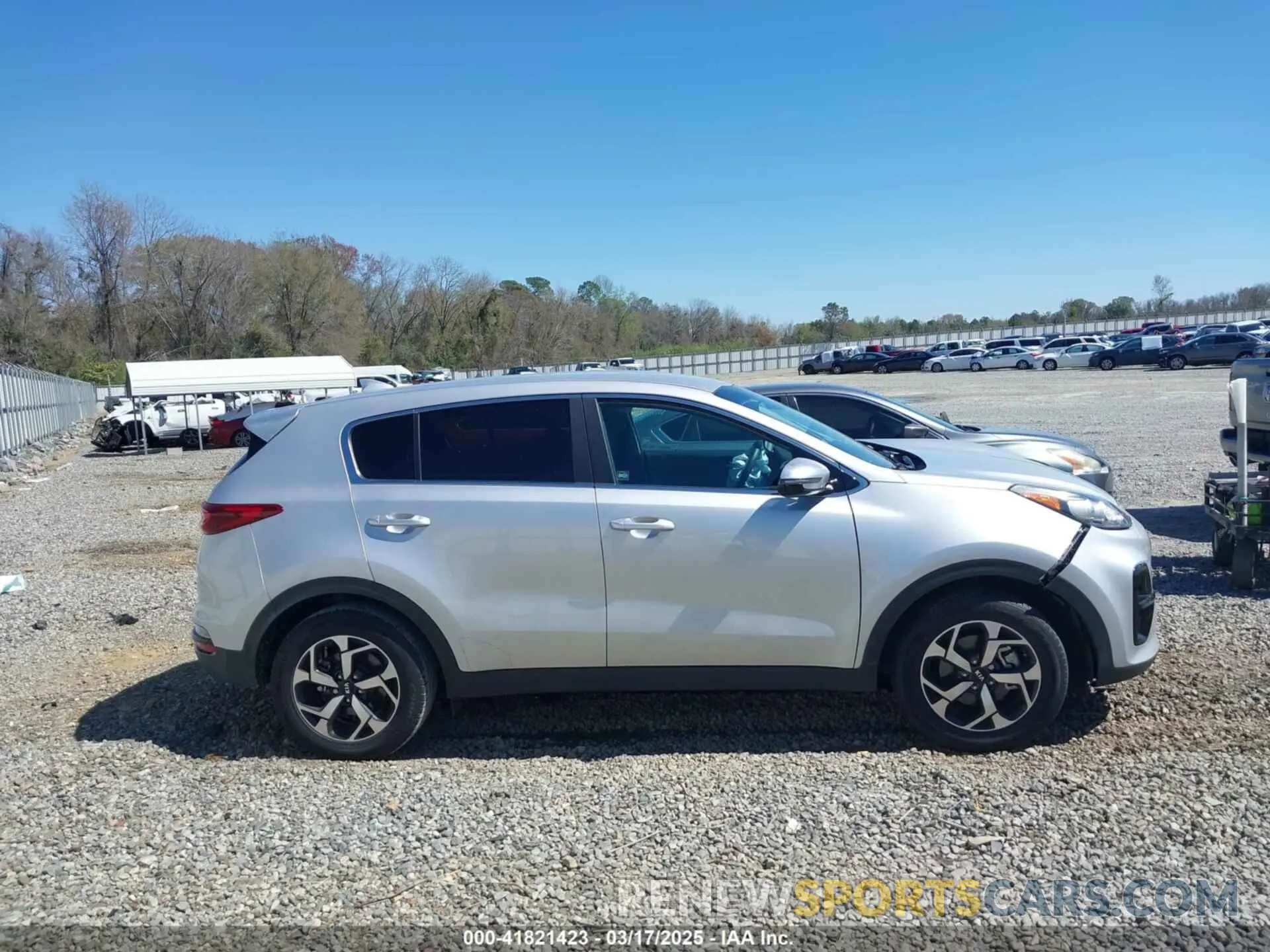 13 Photograph of a damaged car KNDPM3AC5M7842763 KIA SPORTAGE 2021