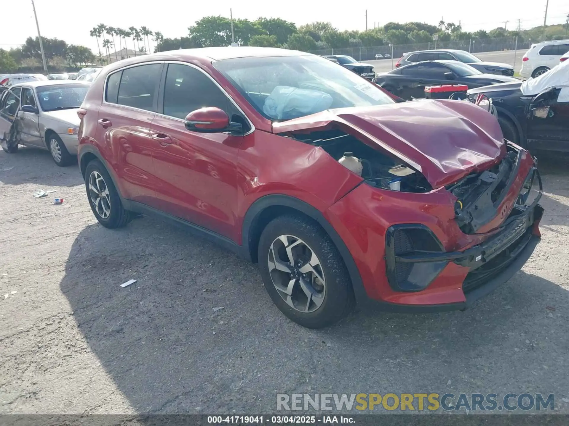 1 Фотография поврежденного автомобиля KNDPM3AC5M7891302 KIA SPORTAGE 2021