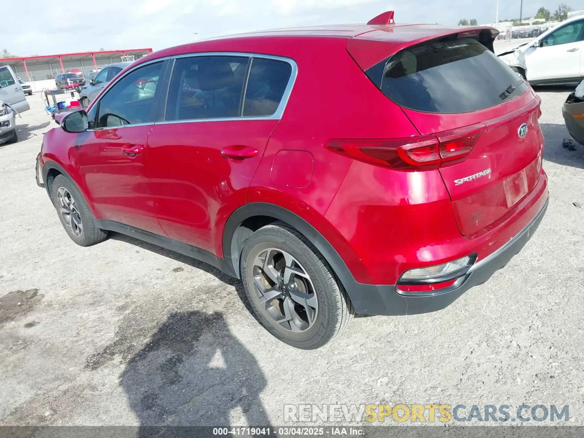 3 Фотография поврежденного автомобиля KNDPM3AC5M7891302 KIA SPORTAGE 2021