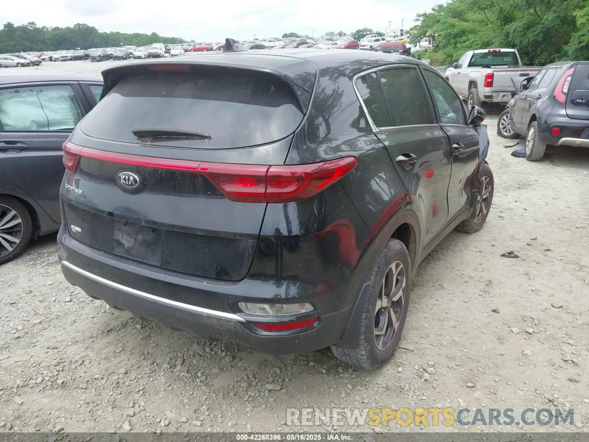 4 Фотография поврежденного автомобиля KNDPM3AC5M7930664 KIA SPORTAGE 2021