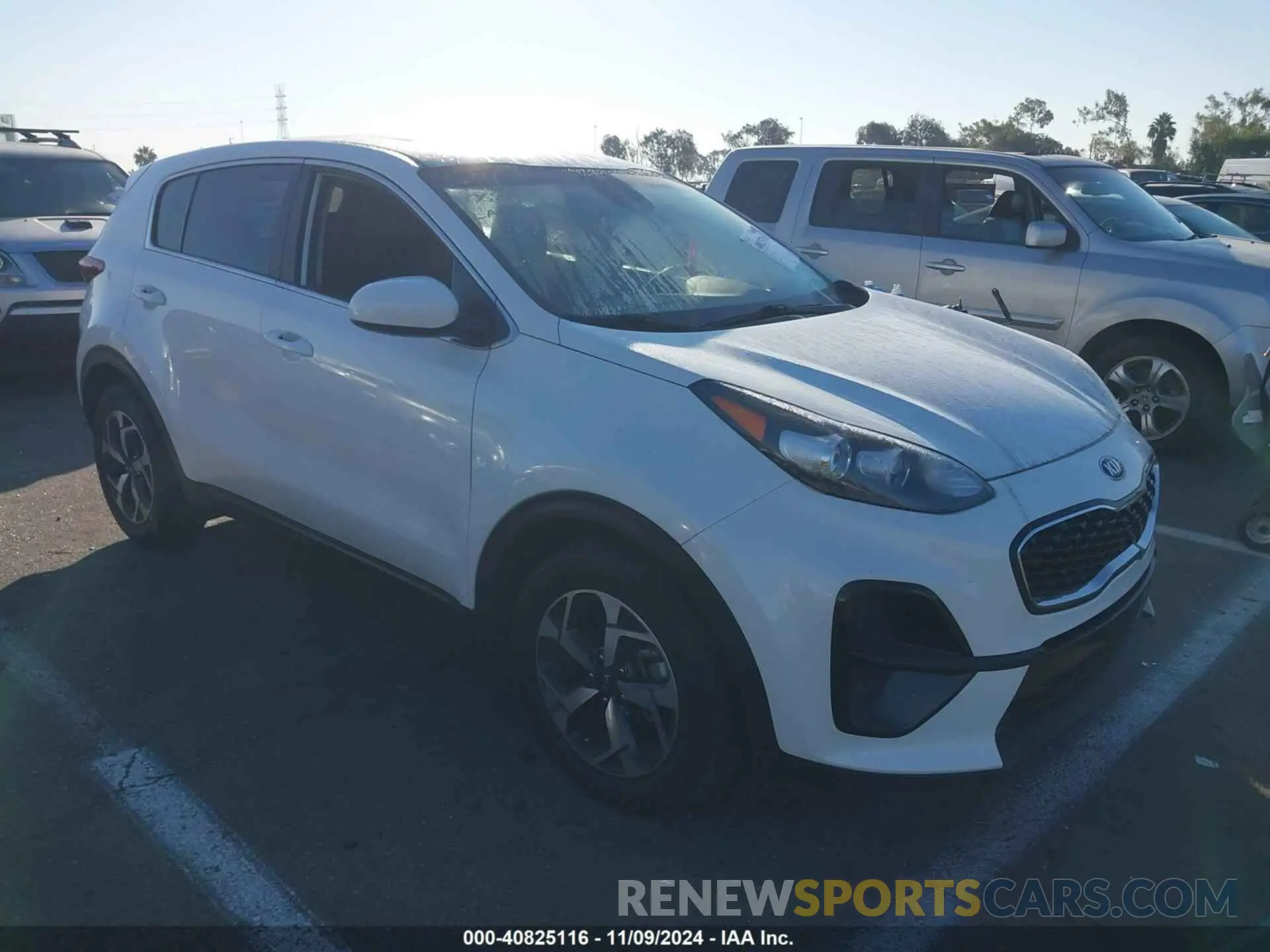 1 Photograph of a damaged car KNDPM3AC5M7931393 KIA SPORTAGE 2021