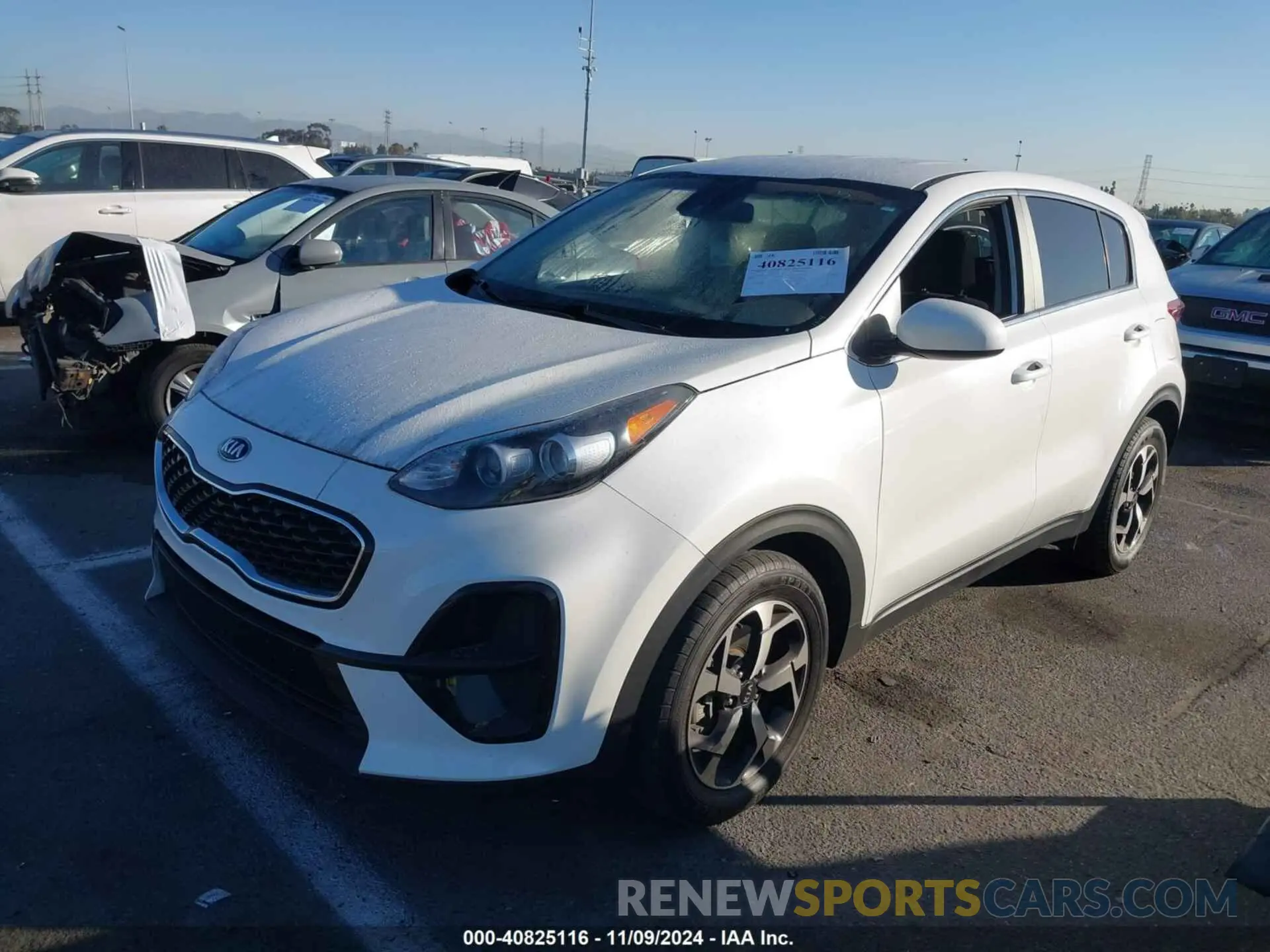 2 Photograph of a damaged car KNDPM3AC5M7931393 KIA SPORTAGE 2021