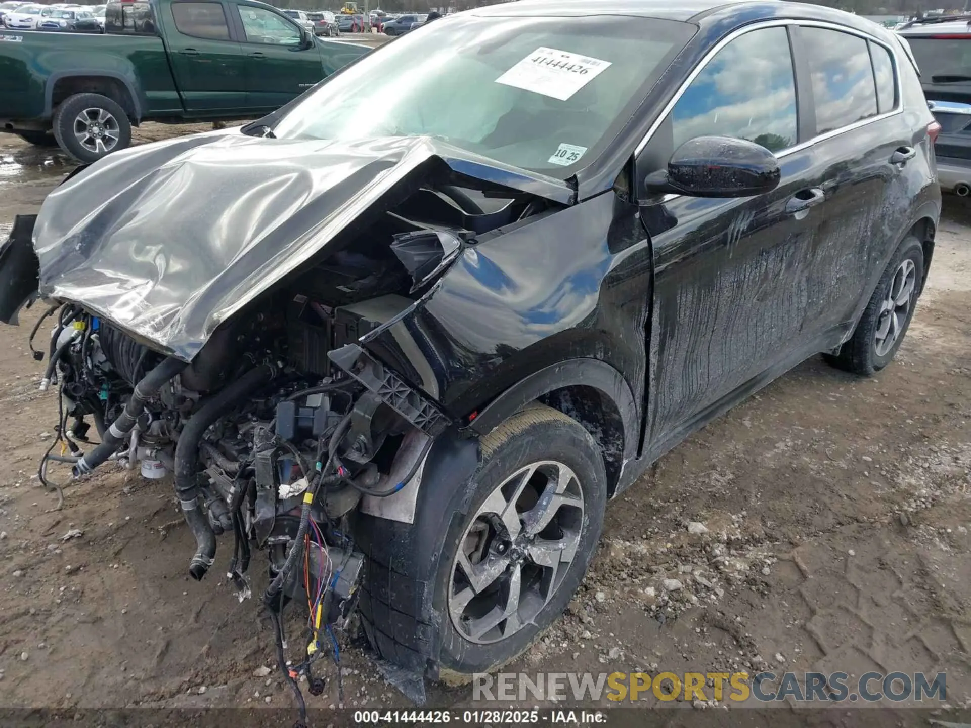 2 Фотография поврежденного автомобиля KNDPM3AC6M7845686 KIA SPORTAGE 2021