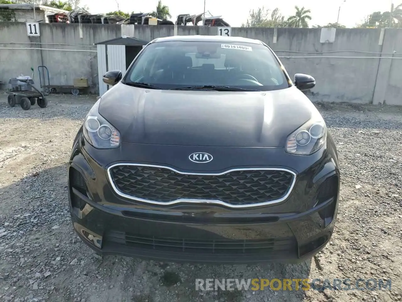 5 Photograph of a damaged car KNDPM3AC6M7920497 KIA SPORTAGE 2021
