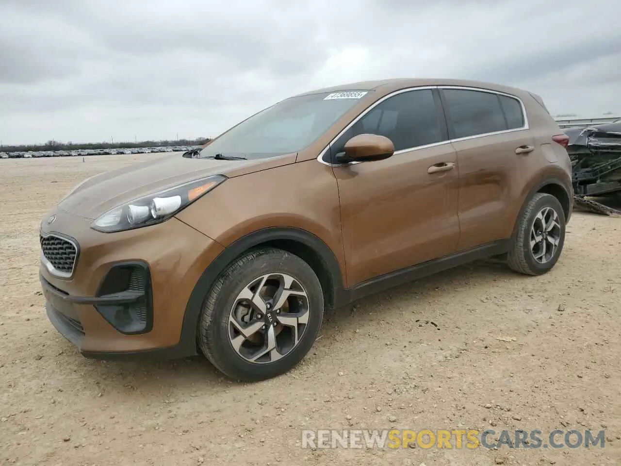 1 Photograph of a damaged car KNDPM3AC7M7884027 KIA SPORTAGE 2021